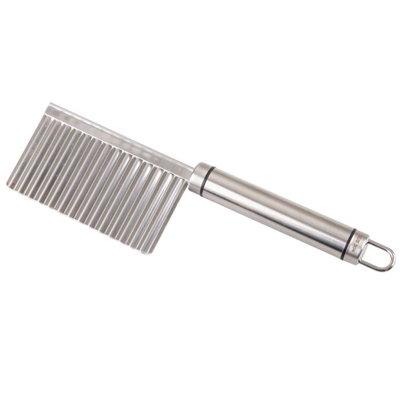 Appetito Stainless Steel Crinkle Vegetable Cutter