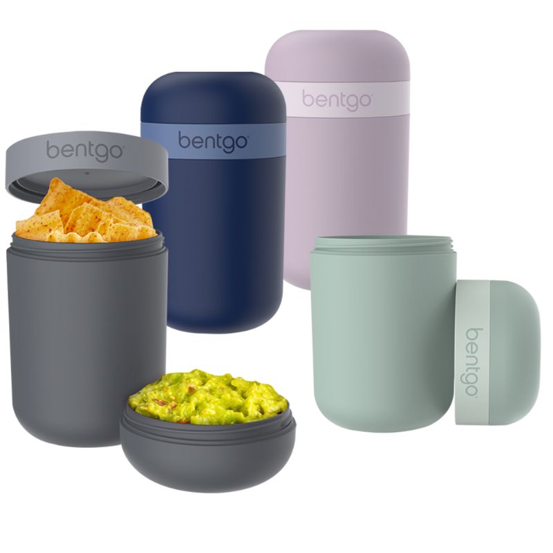 Bentgo Snack Cup 590ml - 2 part leak proof container - mixed photo.