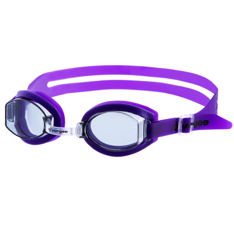 Purple swimming goggles sales