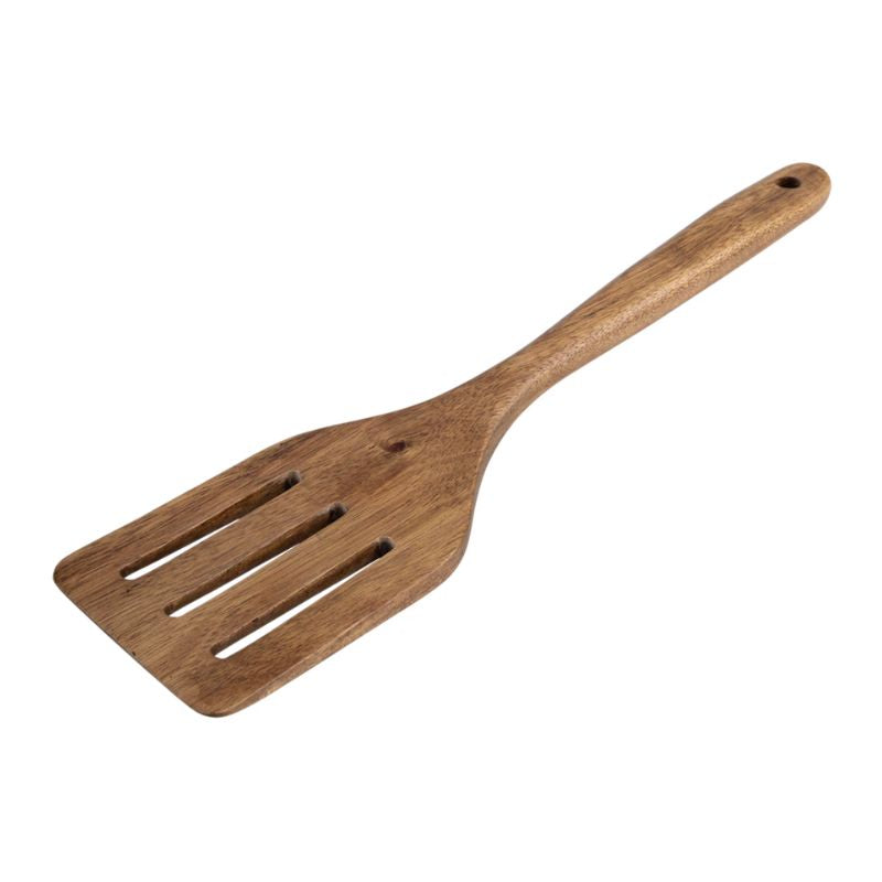 Alfresco Lane Acacia Wood Slotted Turner - 33cm.