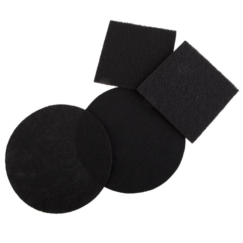 Appetito replacement charcoal filter set for compost bins - pack of 2. 