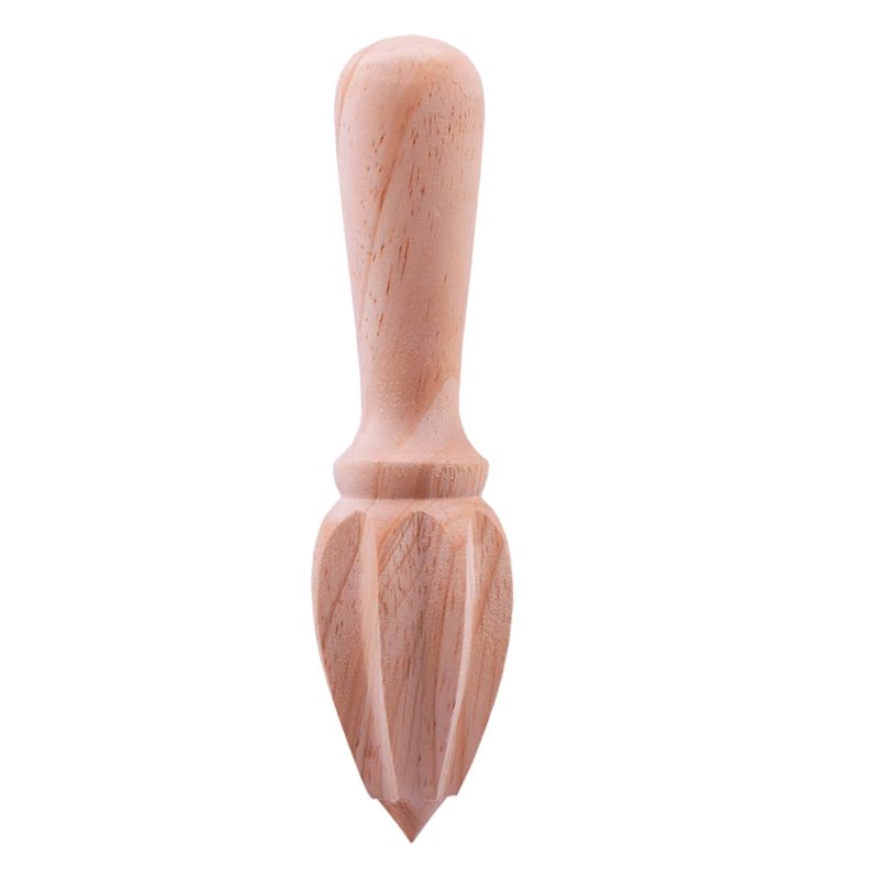 Appetito wood citrus reamer - lemon juice squeezer.