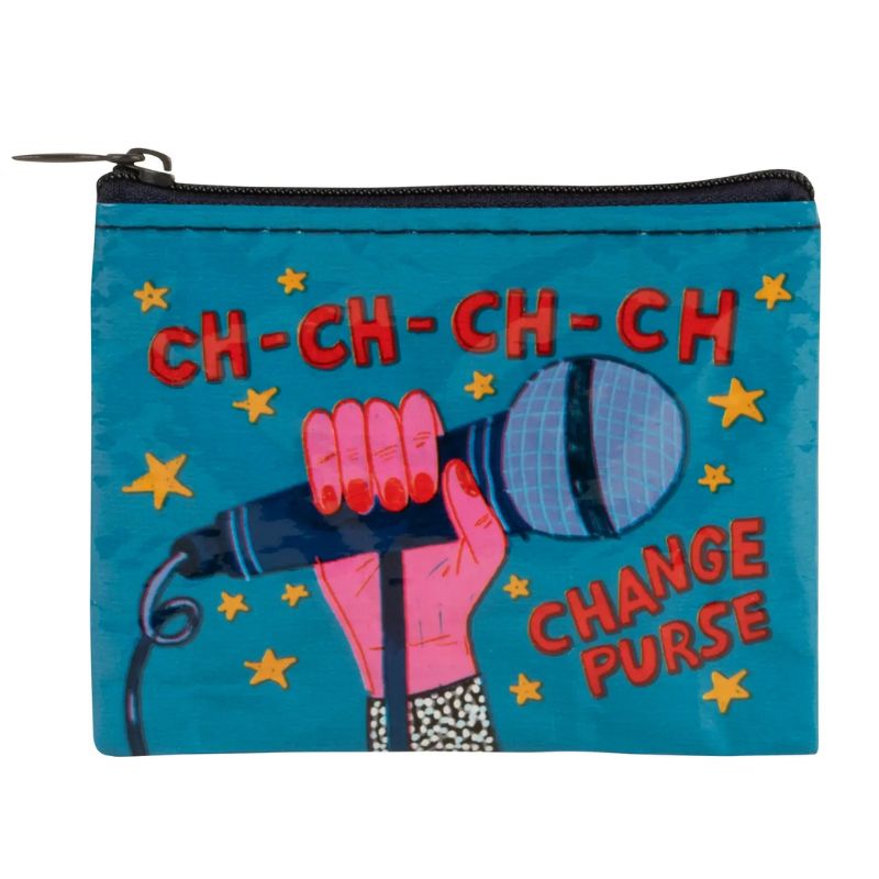 Blue Q coin purse - Ch ch ch ch change purse.