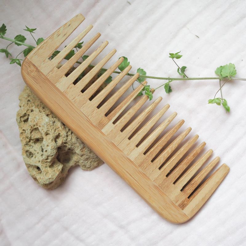 Brush It On - bmboo wide tooth hair comb.
