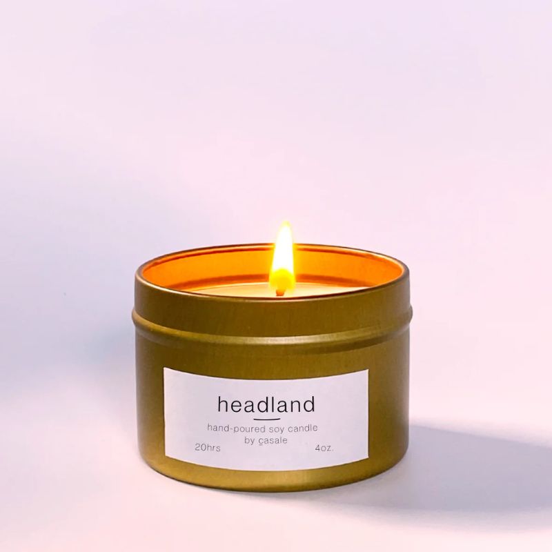 Casale soy candle travel tin 4oz/135g - Headland.