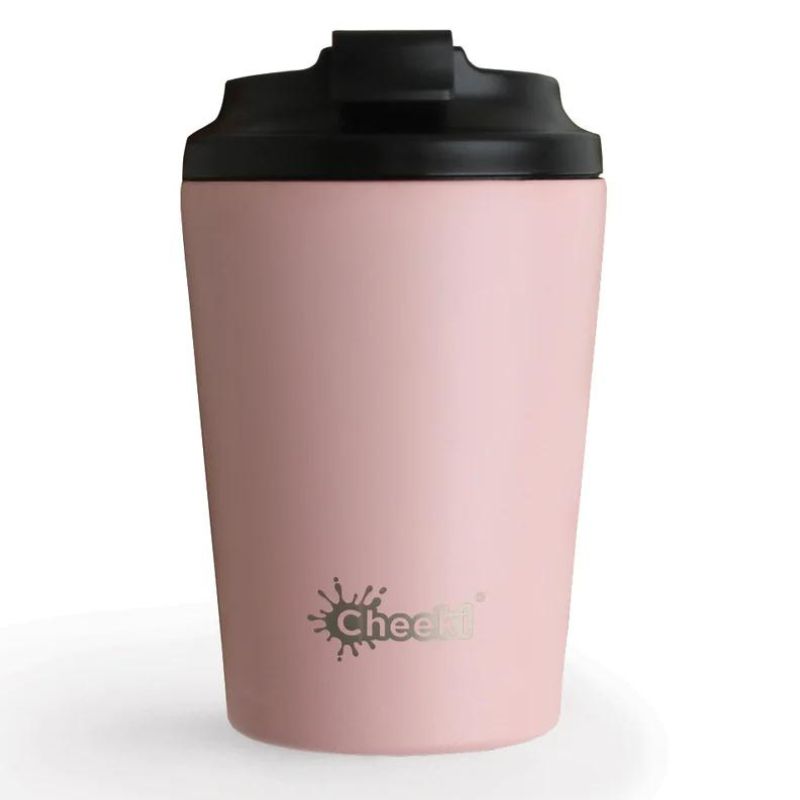 Cheeki 350ml insulated coffee cup - quartz.