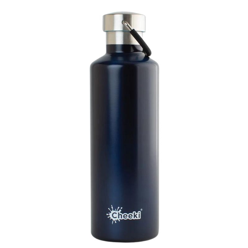 Cheeki Classic insulated stainless steel bottles - 600ml in Ocean. 