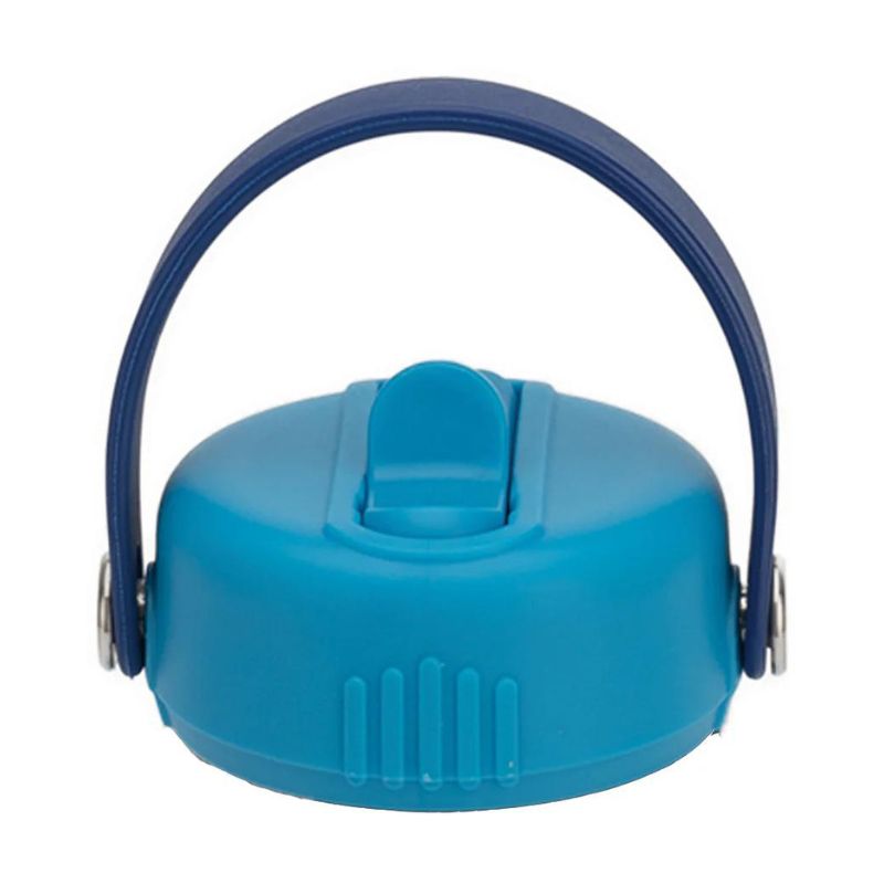 Cheeki Little adventurer replacement lid with straw - blue.