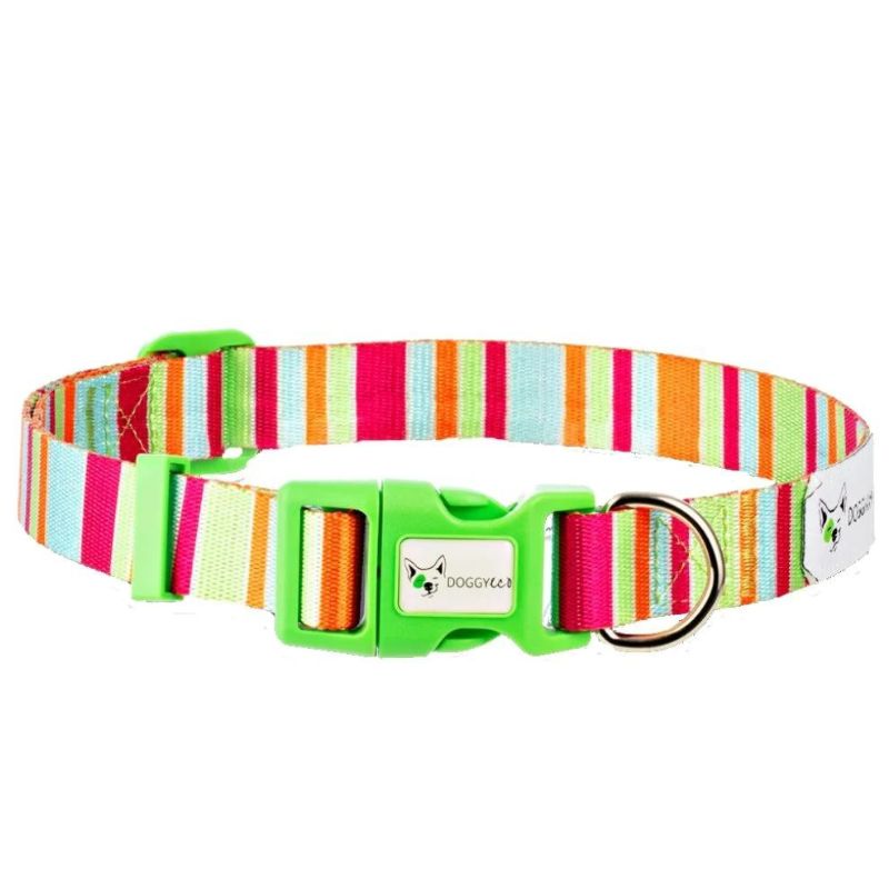 Doggy Eco - eco friendly dog collar made from recycled plastic - Soda design.