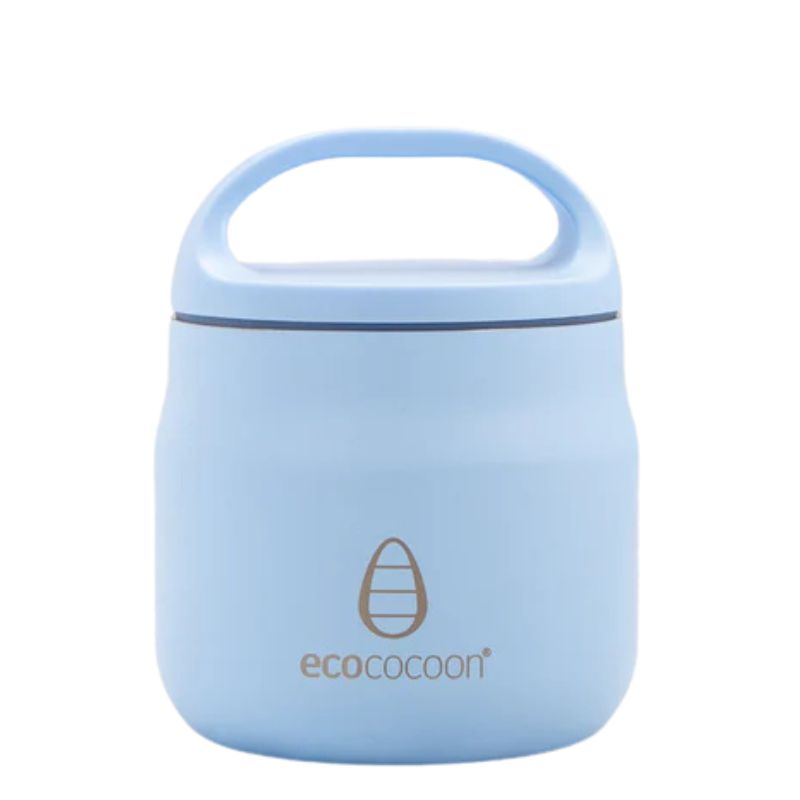 Ecococoon insulated food jar 400ml - Blueberry.