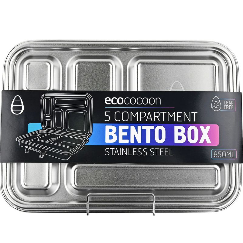 ecococoon Bento lunch box 5 - leak proof – My Green Stuff
