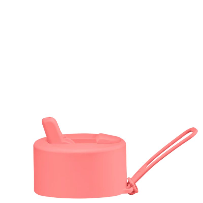 Frank Green replacement flip straw lid hull pack with strap - Sweet Pea.