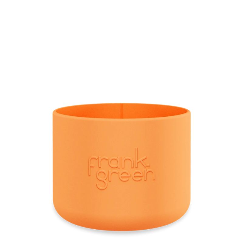 Frank Green silicone bumper - size small for 595ml bottle - Neon Orange.