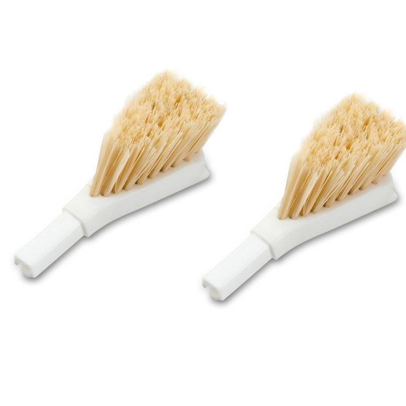 Full Circle Laid Back 2.0 dish brush - white - set of 2 new brush heads.