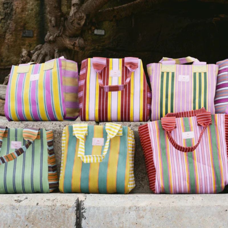 Gunes swim bundle tote beach bag- mixed photo.