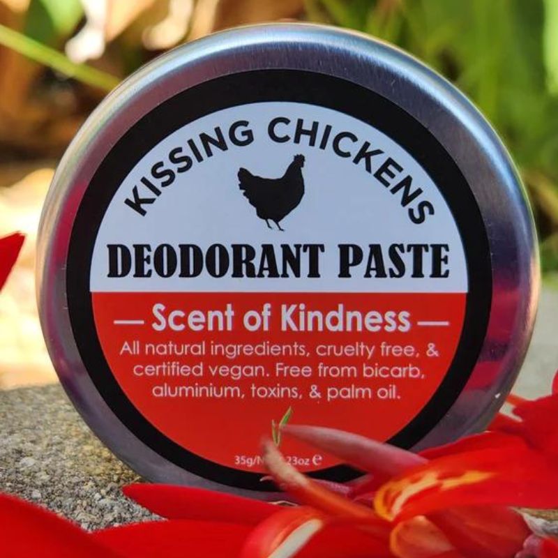 Kissing Chickens Organic Bicarb free natural deodorant paste - Scent of Kindness.