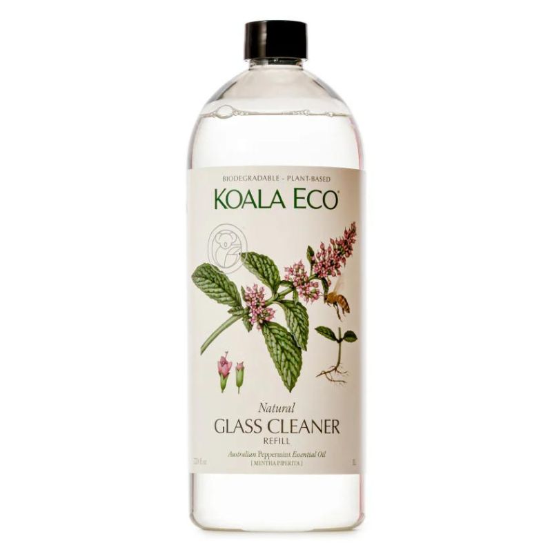 Koala Eco glass cleaner - peppermint essential oil - 1L.