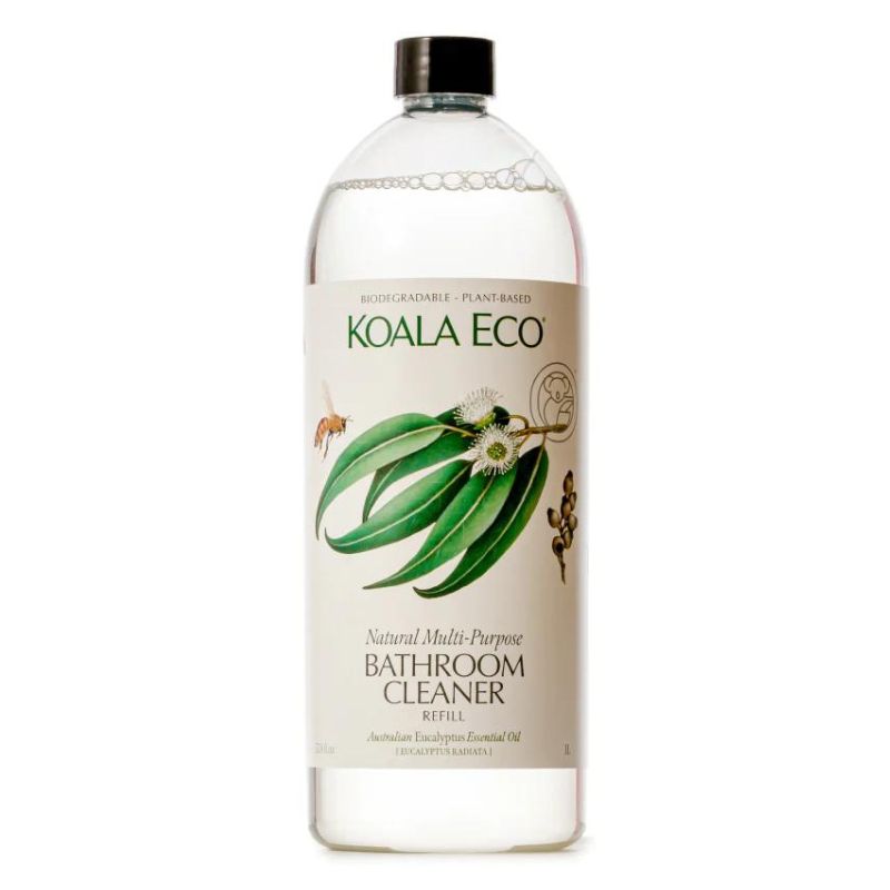 Koala Eco natural bathroom cleaner - 1L refill bottle. 