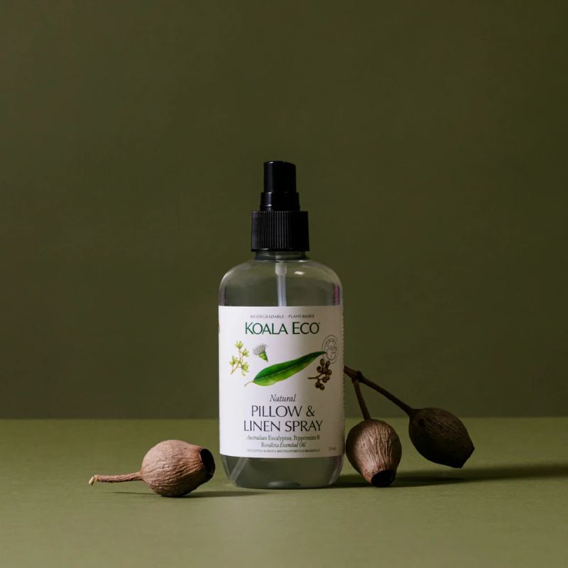 Koala Eco pillow and linen spray.