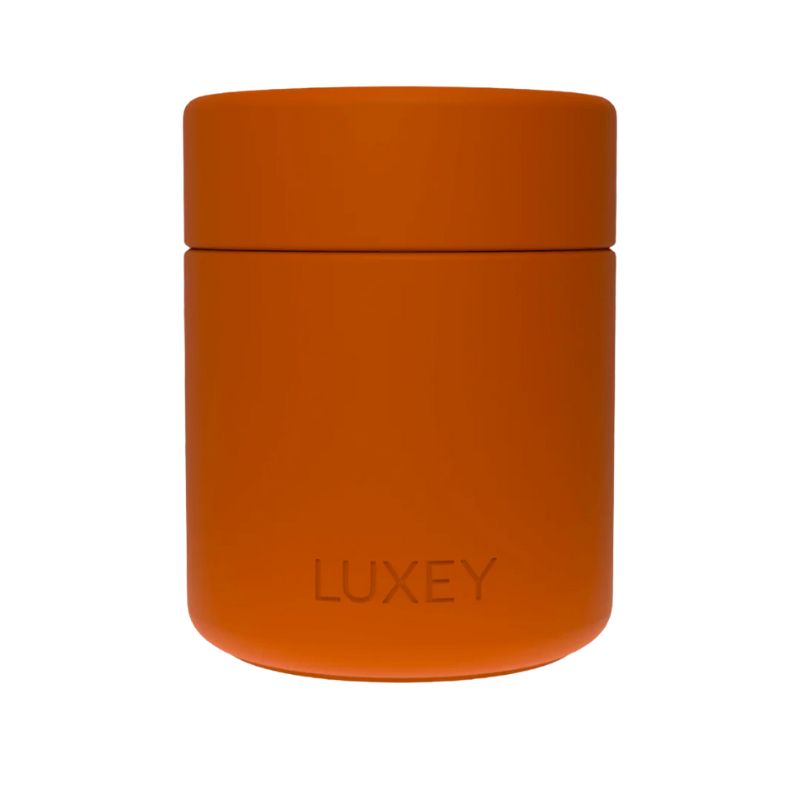 Luxey MiniLux reusable glass coffee cup - 6oz - 177ml/180ml - Copper.