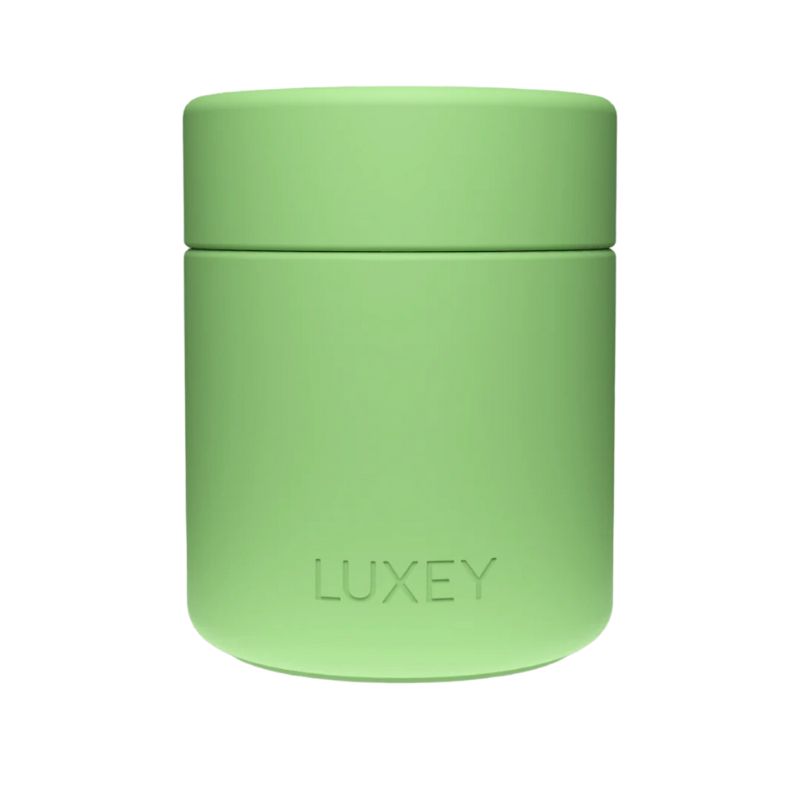 Luxey MiniLux reusable glass coffee cup - 6oz - 177ml/180ml - Lime.