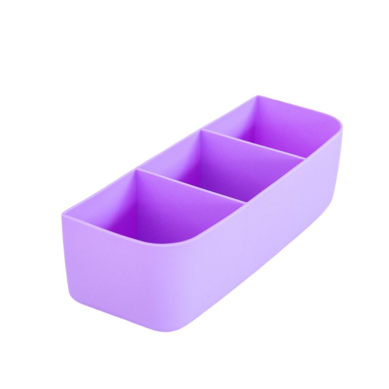 MontiiCo Feast Tray - silicone with 3 compartments - Dusk.