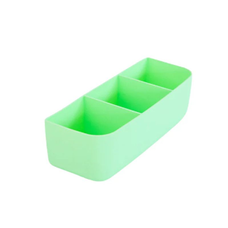 MontiiCo Feast Tray - silicone with 3 compartments - Pear.