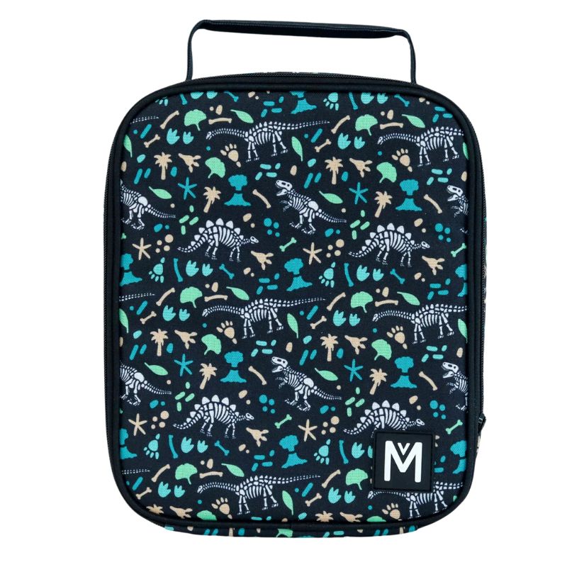 MontiiCo large Insulated lunch cooler bag in Dinosaur.