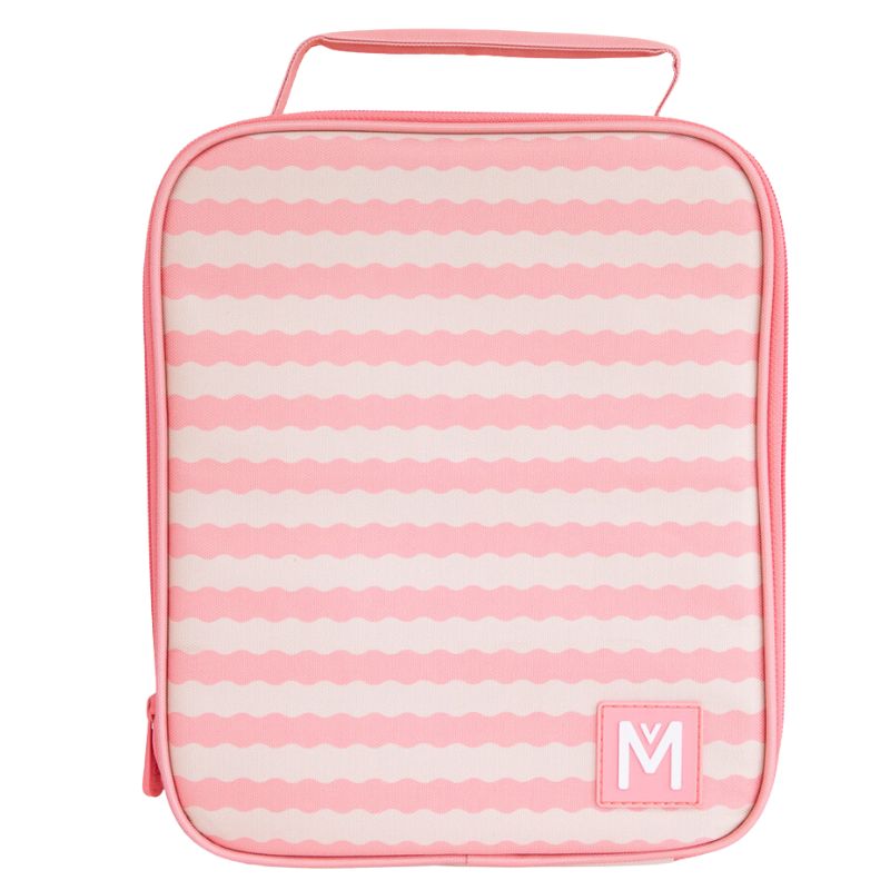 MontiiCo large Insulated lunch cooler bag in Ripple Camellia.