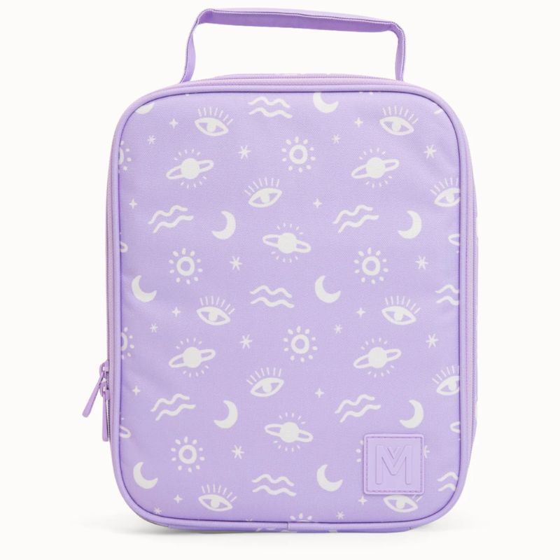 MontiiCo large Insulated lunch cooler bag in the new larger size - Cosmic Bloom.