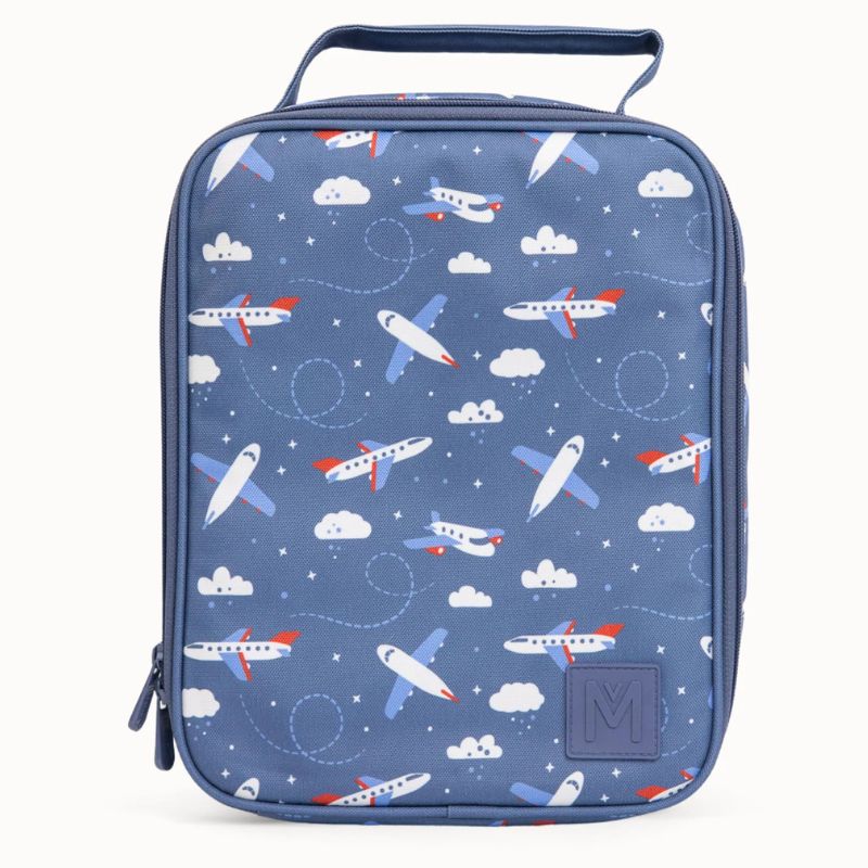 MontiiCo large Insulated lunch cooler bag in the new larger size - Jetset.