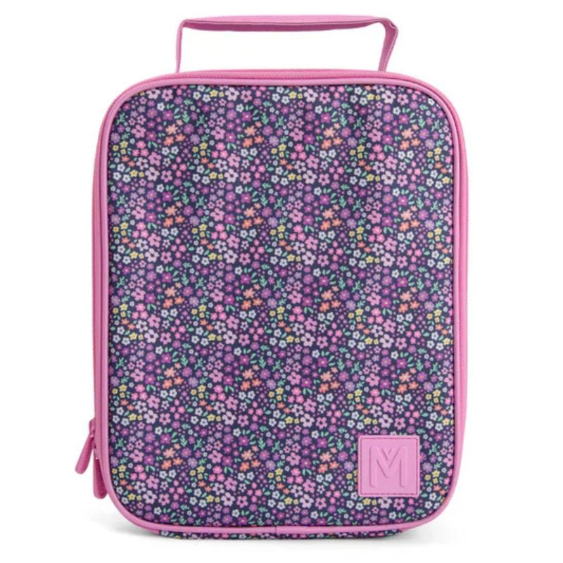 MontiiCo large Insulated lunch cooler bag in the new larger size - Meadow.