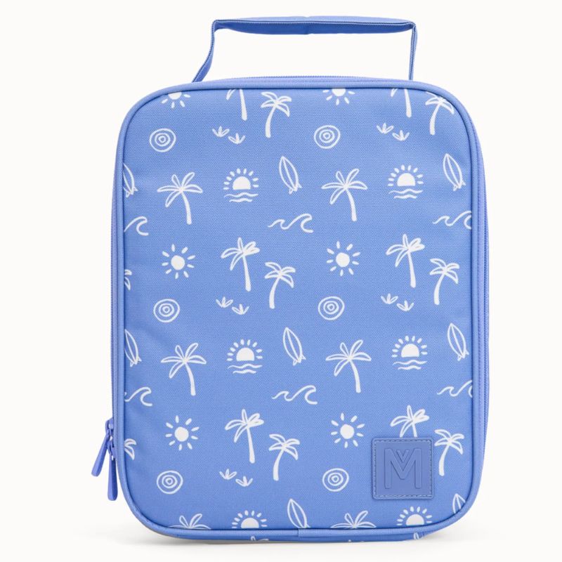 MontiiCo large Insulated lunch cooler bag in the new larger size - Tide Break.