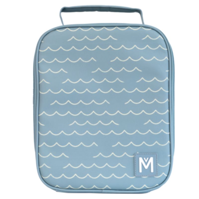 MontiiCo large Insulated lunch cooler bag in Wave Rider design.
