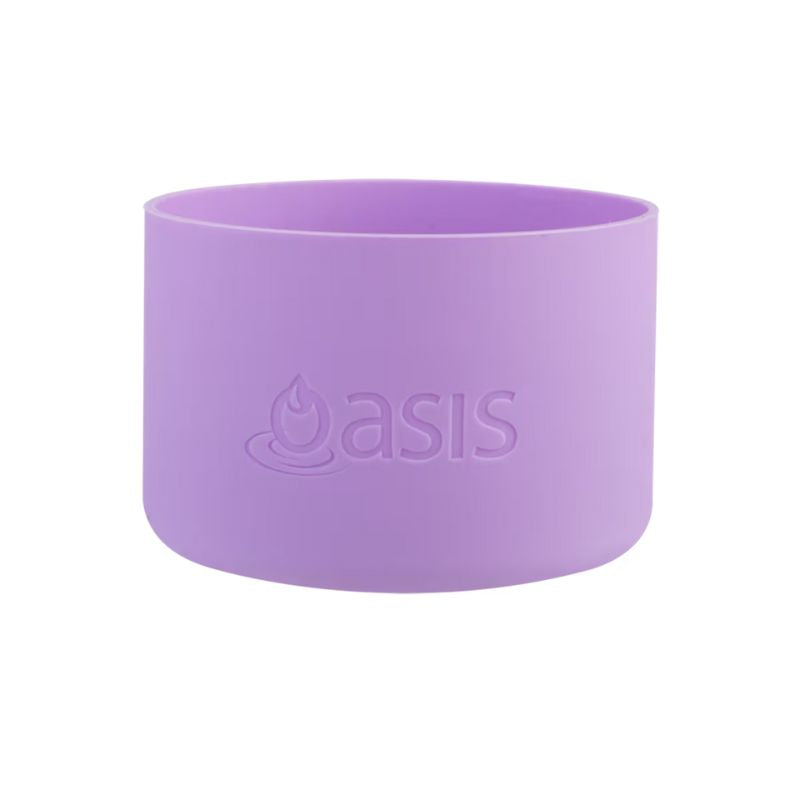 Oasis silicone bumper to fit Oasis Challenger 550ml sports bottle - Lavender.