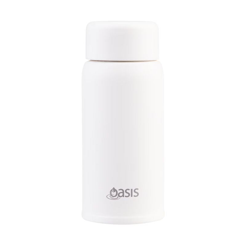 Oasis stainless steel double wall insulated mini-mini drink bottle 150ml - Linen.