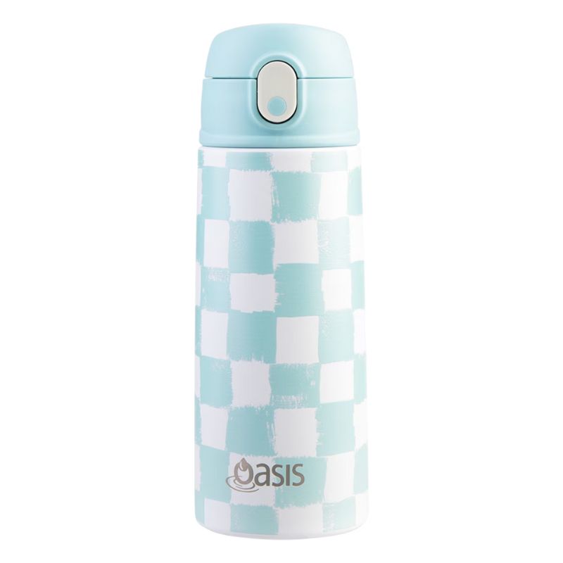 Oasis stainless steel double wall insulated kid's drink bottle with sipper 550ml - Check It Out.
