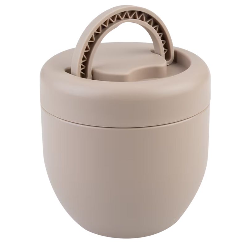 Oasis stainless steel insulated food pod jar - insulated thermos 470ml -  in Latte design.