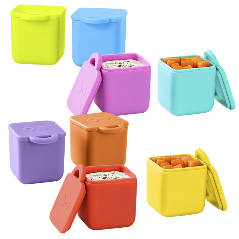 Omie Omiedip silicone dip containers - set of 2 - mixed photo.