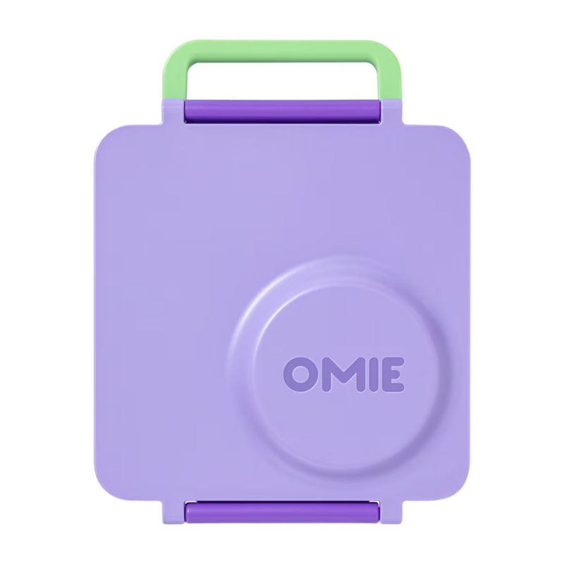 Omiebox V2 leak proof bento lunch box with a thermos food jar - in Lilac Purple.