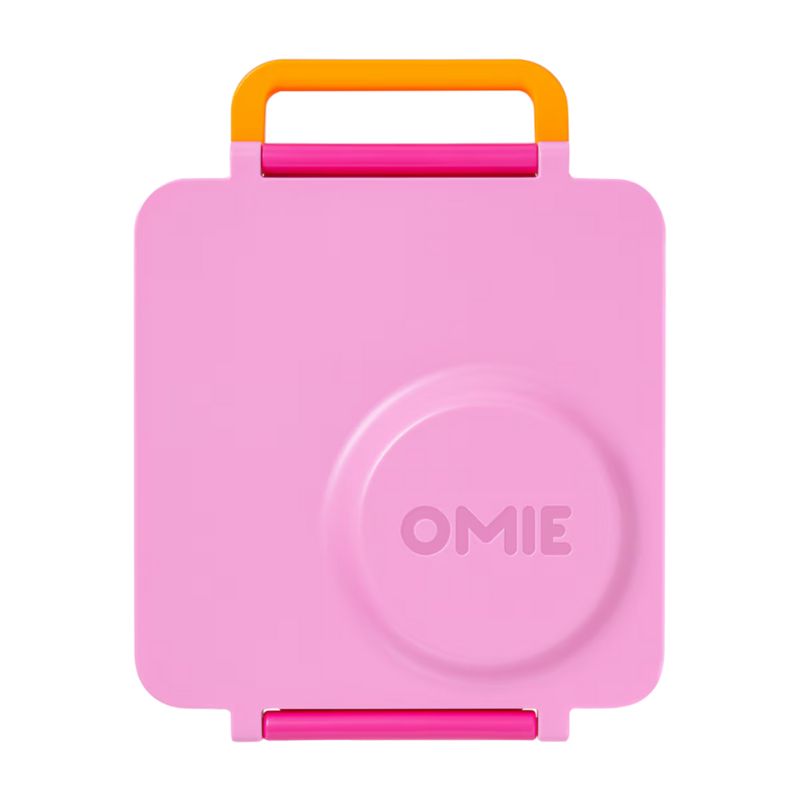 Omiebox V2 leak proof bento lunch box with a thermos food jar - in Pixie Pink.