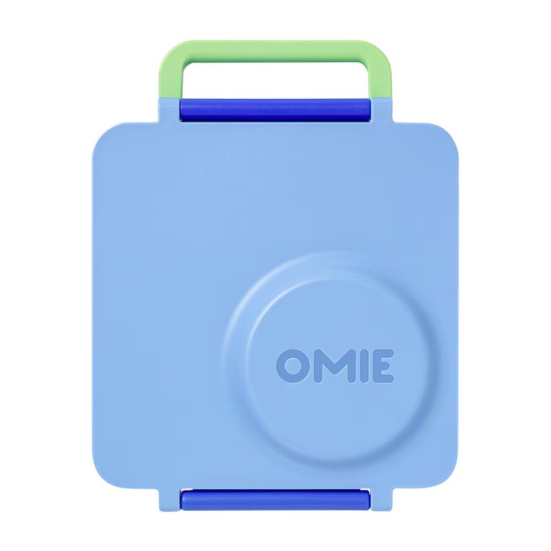 Omiebox V2 leak proof bento lunch box with a thermos food jar - in Sea Blue.