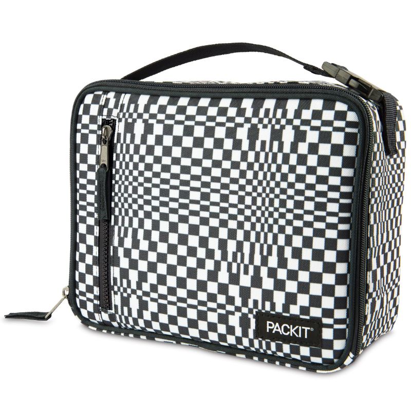 PackIt freezable Classic insulated lunch bag - Checked Out.