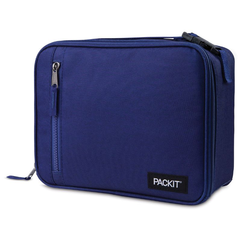 PackIt freezable Classic insulated lunch bag - True Blue.