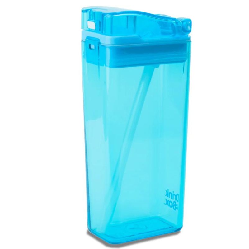 Precidio - Drink in the box reusable juice popper box - 355ml - blue.