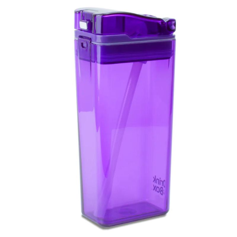 Precidio - Drink in the box reusable juice popper box - 355ml - Purple.