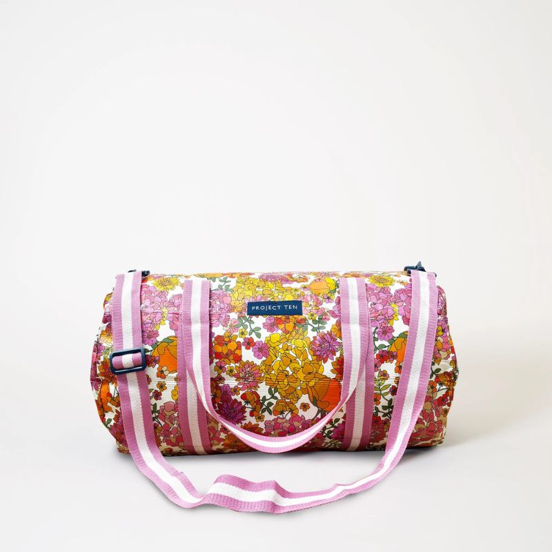 Project Ten Barrel Bag - Hydrangea.
