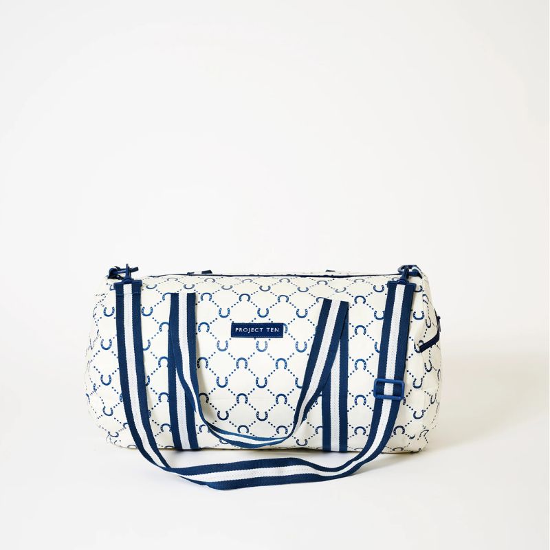 Project Ten Barrel Bag - Navy Horseshoe.