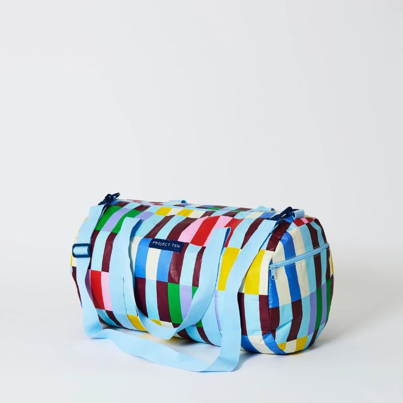 Project Ten Barrel Bag - Multi Sripe.
