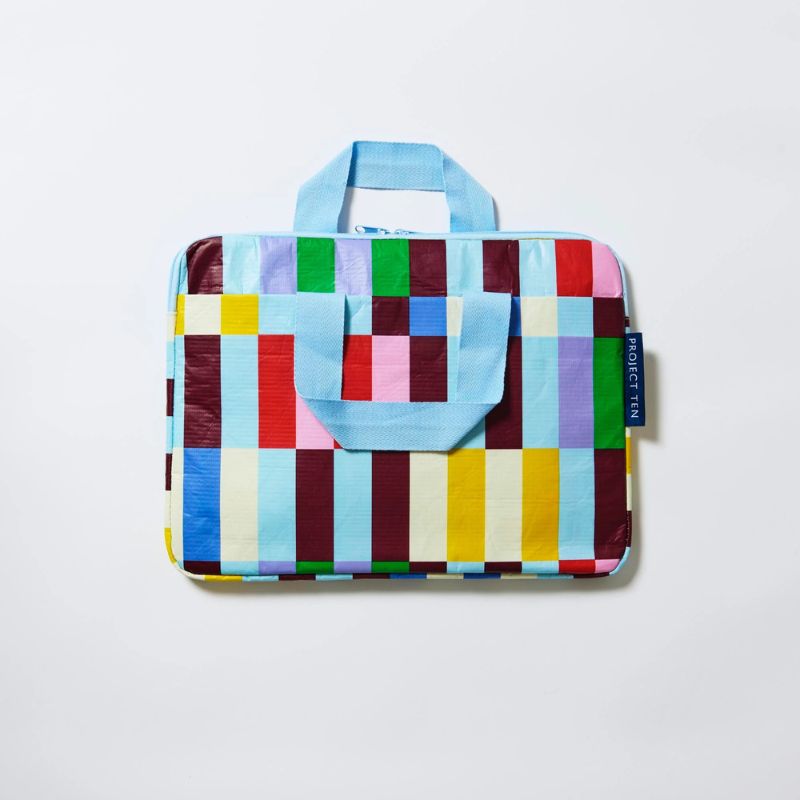 Project Ten Laptop case - Multi Stripe.